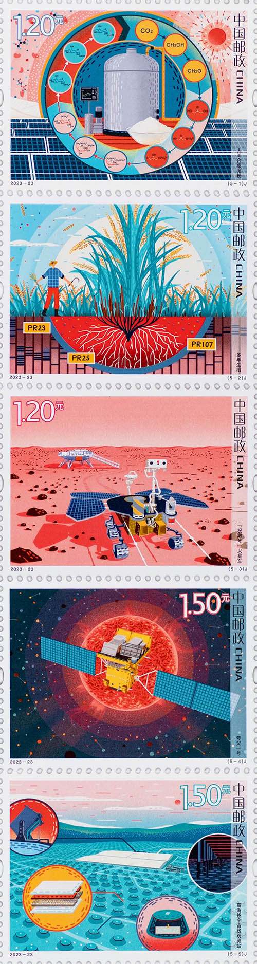 《科技創新（四）》紀念郵票